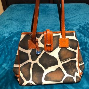 Dooney and Bourke animal print purse. Never used!